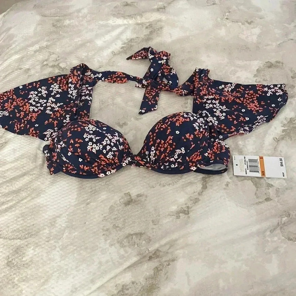 MICHAEL Michael Kors Cap Sleeve Underwire Bikini Top - Picture 5 of 7